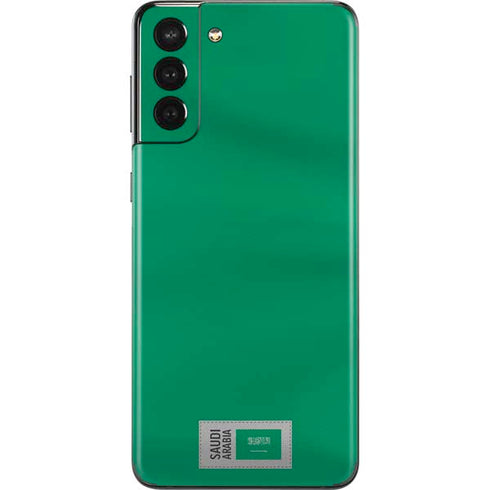 Saudi Arabia Soccer Flag Galaxy S21 Plus 5G Skin